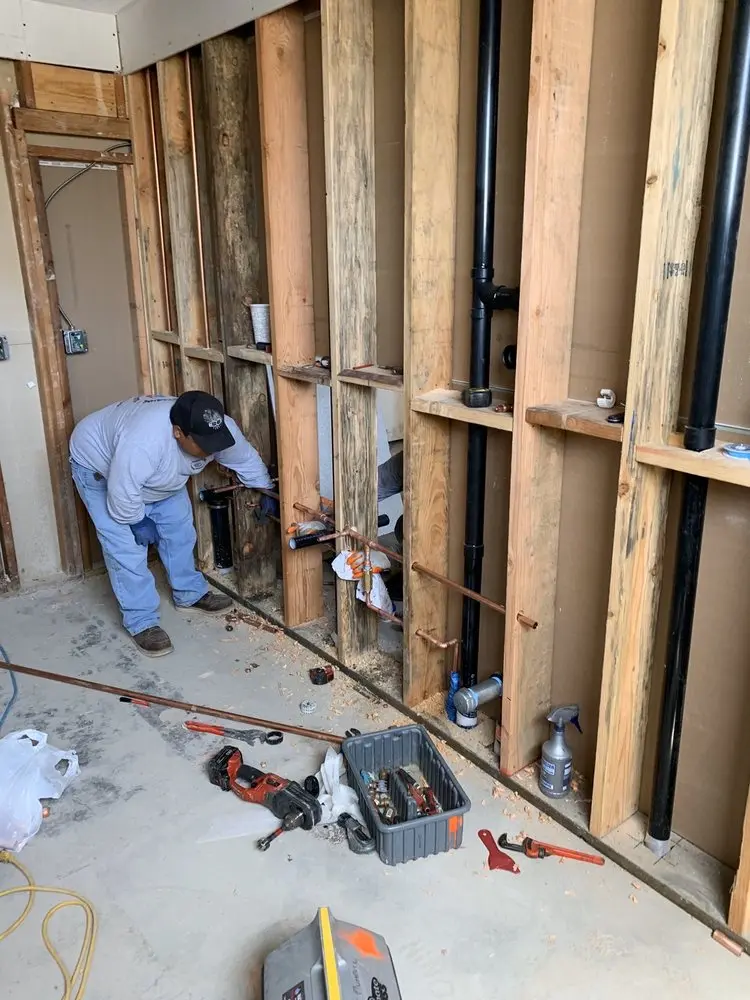 Commercial rough-in plumbing for Gas Line Repair in Newburyport